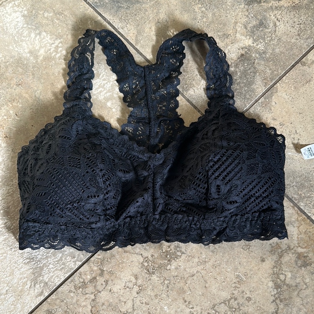 Lace Bralette in Black